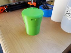 Car Cup With Lid, Print-In-Place 3D Printer Model