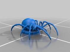 Giant Spider Miniature 3D Printer Model