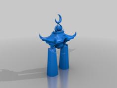 Crescent Moon Gate – Terrain 3D Printer Model