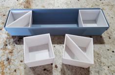 Parametric Organizer Tray Dividers 3D Printer Model