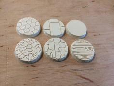 Bases Collection _Textures 3D Printer Model