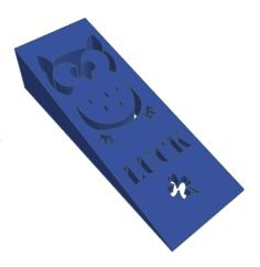 Owl Luck Door Stop 3D Printer Model