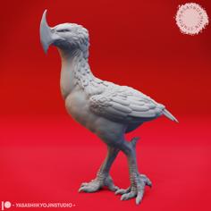 Axe Beak – Tabletop Miniature 3D Printer Model