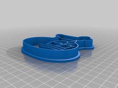 Squidward Tentacles – Cookie Cutter 3D Printer Model