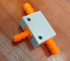 Hose T-Adapter 3D Printer Model