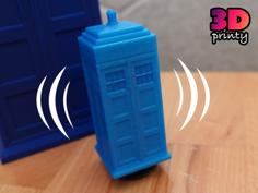 TARDIS Bobblehead 3D Printer Model