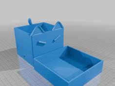 Cat Pot Remix With Tray 3D Printer Model