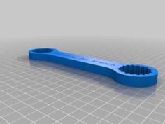 Reloading Die Wrench 3D Printer Model