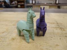 Tika Alpaca (movable Legs!) 3D Printer Model