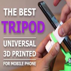 Universal Mobile Tripod 3D Printer Model