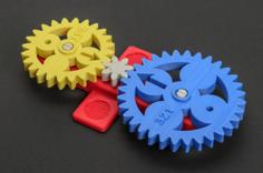 Math Gear(s) 3D Printer Model