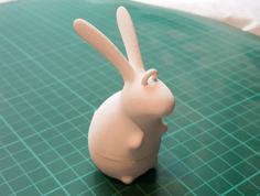 Rabbit Decoration (treat Holder) 3D Printer Model