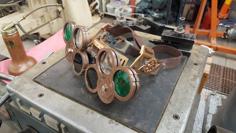 Steampunk Style Shop Goggles 3D Printer Model