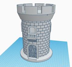 Castle Birdhouse 3D Printer Model