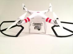 DJI Phantom 1/2/3 Vision (Vision +) Prop Guards 3D Printer Model