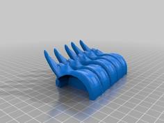 Spine Candle Holder 3D Printer Model