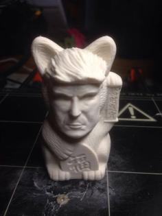 Cat Trump 3D Printer Model