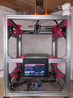 Hypercube With Linear MGN12 Rail 3D Printer Model