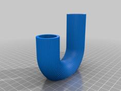 Modern Candle Holder 3D Printer Model