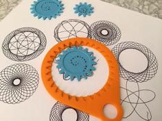 Spirograph 3D Printer Model