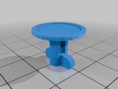 (3D Slash) Cufflink-makerbot 3D Printer Model