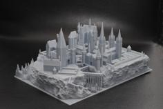 Hogwarts For 220 X220 Bed Printtime 18h30 3D Printer Model