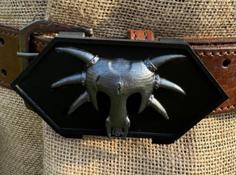 Gothic 1 Sleeper Belt Buckle 3D Printer Model