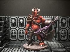 Metal Demon (28mm Scale) 3D Printer Model