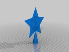 Tree Topper Gnome 3D Printer Model