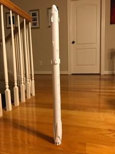 SpaceX Falcon 9 Rocket (strengthened Nozzles) 3D Printer Model