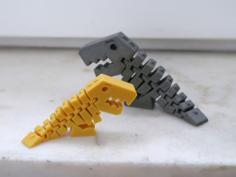 Flexi Rex – Separate Parts For Huge Prints 3D Printer Model