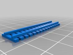 1/87 Fence A (3 Sizes) 3D Printer Model