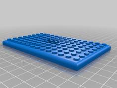 Lego Light Switch Plate 3D Printer Model