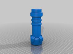 Lego Collapsing Lightsaber Sword 3D Printer Model