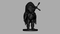 Higgs (Chibi) Death Stranding 3D Printer Model