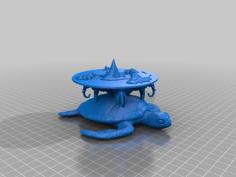 Great A’Tuin And The Discworld 3D Printer Model