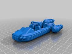 X-21 Landspeeder 3D Printer Model