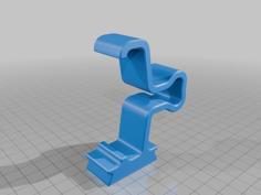 Tripod Mounted Phone Holder 3D Printer Model