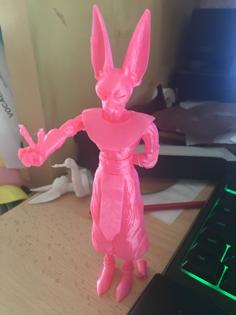 Lord Beerus Remix 3D Printer Model