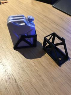 Jerry Can Holder Bracket 1/10 3D Printer Model