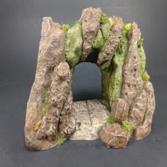 Openforge 2.0 Cave Entrance (Tile Version) 3D Printer Model