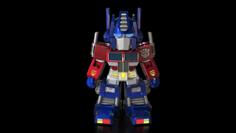 Optimus Prime G1 Keychain 3D Printer Model