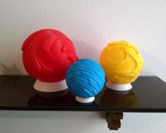 Alien Planets 3D Printer Model