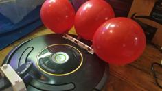 Roomba Balloon Holder V2 3D Printer Model