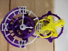 EB Tourbillion Clock 3D Printer Model