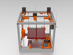 FuseBox2R CoreXY 3D Printer 3D Printer Model