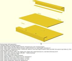 Parametric Hinged Book Cover 3D Printer Model