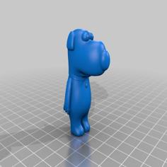 Brian Griffin Family Guy File STL 3D Printer Model