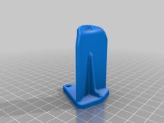 Peg Board Tape Holder 3D Printer Model