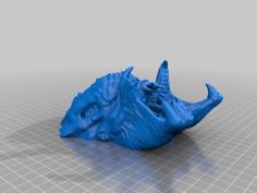 The Predator Wall Mount 3D Printer Model